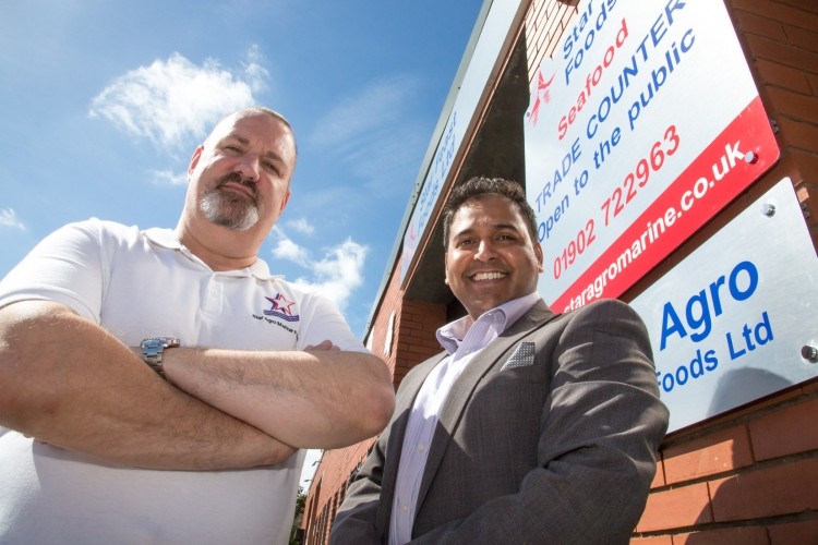 Star Feast Foods has invested £200k in its London operation. Steve Money (left) and Mohammed Khan (right)